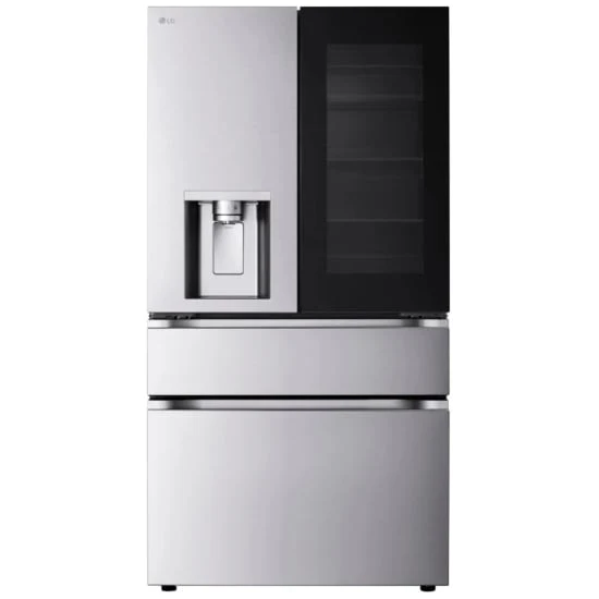 LG 36'' 29 pi cu Réfrigérateur avec Instaview - Pronfondeur MAXMD - Distributeur d’eau et de glaçons - Inox - LF29S8365S - Boîte ouverte
