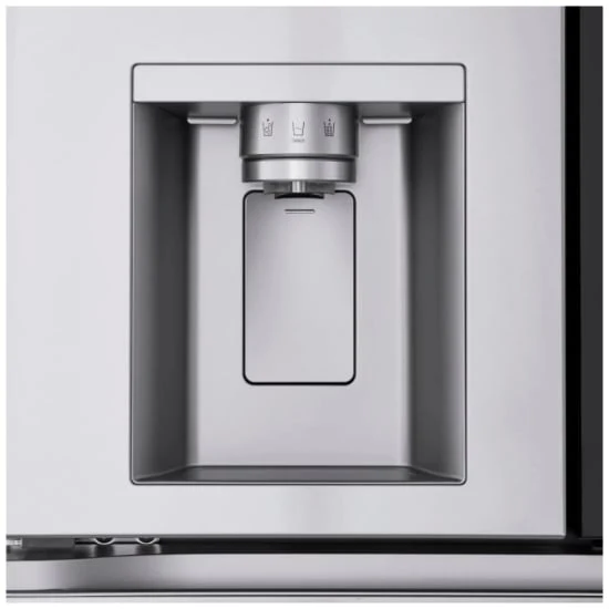 LG 36'' 29 pi cu Réfrigérateur avec Instaview - Pronfondeur MAXMD - Distributeur d’eau et de glaçons - Inox - LF29S8365S - Boîte ouverte