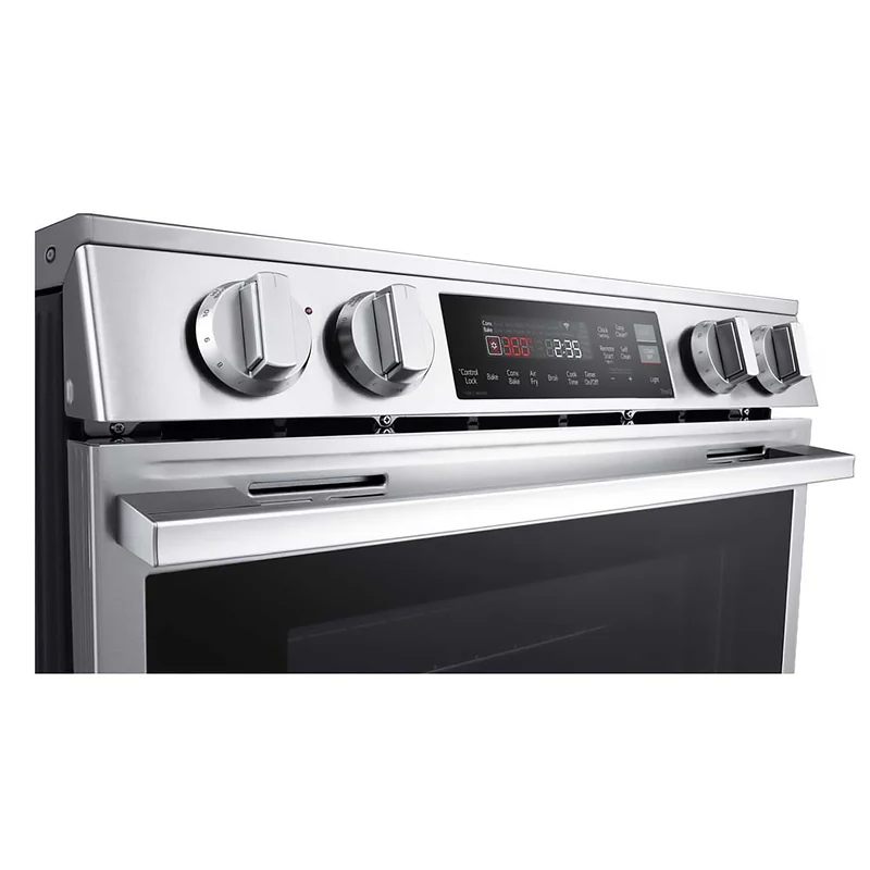 LG 30'' 6.3 pi cu Cuisinière Induction - Convection Pro BakeMD - Inox - LSIL6334XE - Boîte ouverte