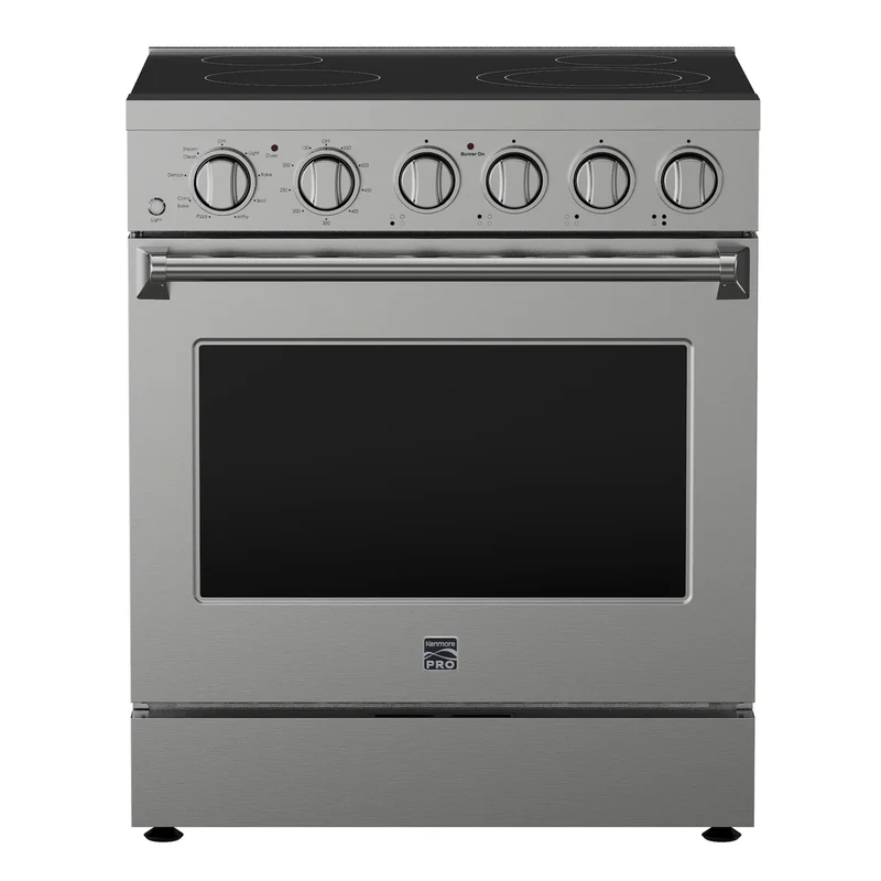 Kenmore Pro 30” 5 pi cu Cuisinière électrique Convection Veritable - Inox – KKProERFC30X5 – NEUF