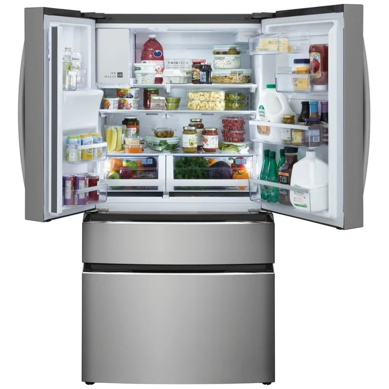 Frigidaire 36'' 21,5 pi cu Réfrigérateur 4 portes - profondeur comptoir - inox - GRMC2273CF - boîte ouverte