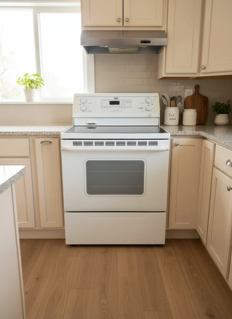 Inglis 30'' Cuisinière vitrocéramique- blanc - reconditionné