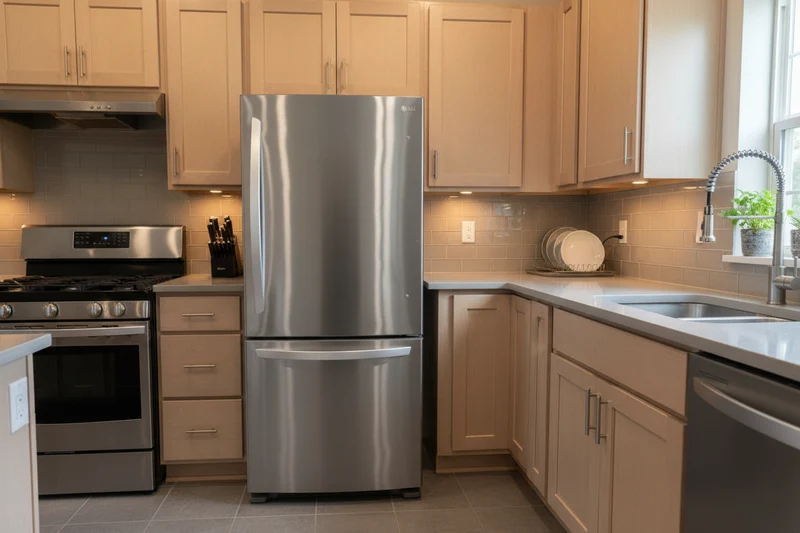 LG 30" Réfrigérateur Congélateur Inférieur - Inox - Reconditionné