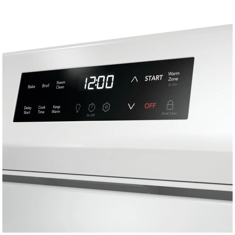 Frigidaire 30" 5.3 pi.cu - Cuisinière électrique - Blanche - FCRE306CAW - Boite ouverte