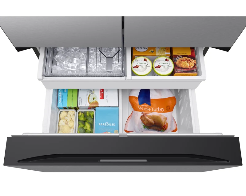 Samsung 36'' 30.1 pi cu Réfrigérateur avec centre de boisson - inox - RF30BB6600QLAA - Boîte ouverte