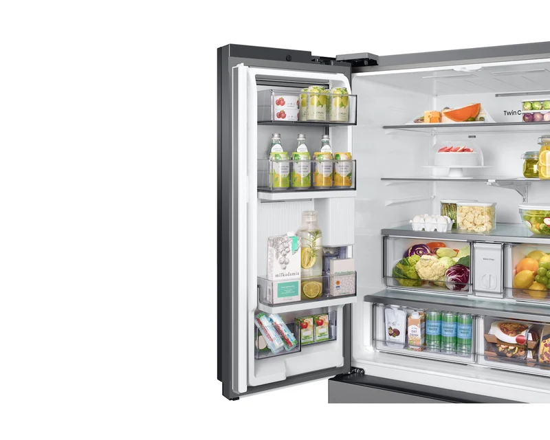Samsung 36'' 30.1 pi cu Réfrigérateur avec centre de boisson - inox - RF30BB6600QLAA - Boîte ouverte