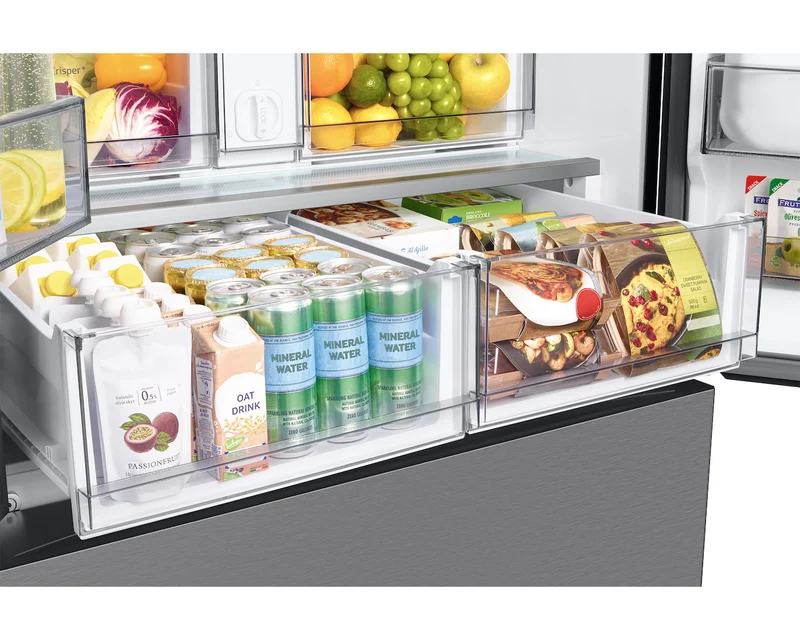 Samsung 36'' 30.1 pi cu Réfrigérateur avec centre de boisson - inox - RF30BB6600QLAA - Boîte ouverte