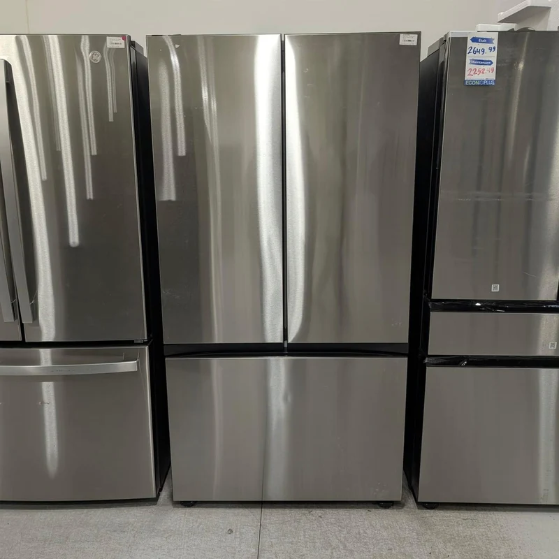 Samsung 36'' 30.1 pi cu Réfrigérateur avec centre de boisson - inox - RF30BB6600QLAA - Boîte ouverte