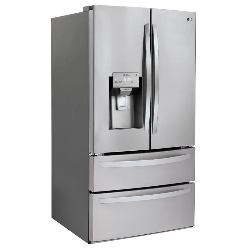 LG 36'' 30 pi cu Réfrigérateur 4 portes - Distributeur d'eau - Inox - LMXS28626S - boîte ouverte