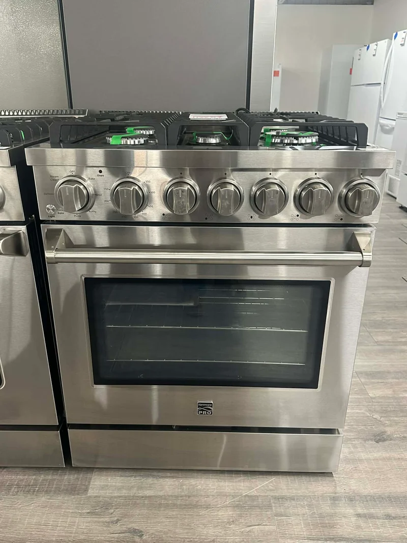 Kenmore Pro 30'' 5.0 pi.cu Cuisinière à gaz encastrable Inox - KKProGRFC30X5- Boîte ouverte