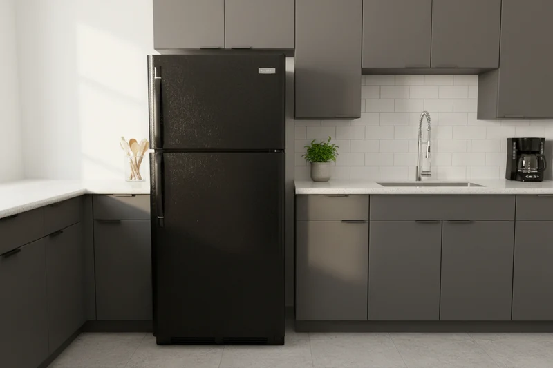 Frigidaire 30''- réfrigérateur congélateur supérieur- Noir- Reconditionné