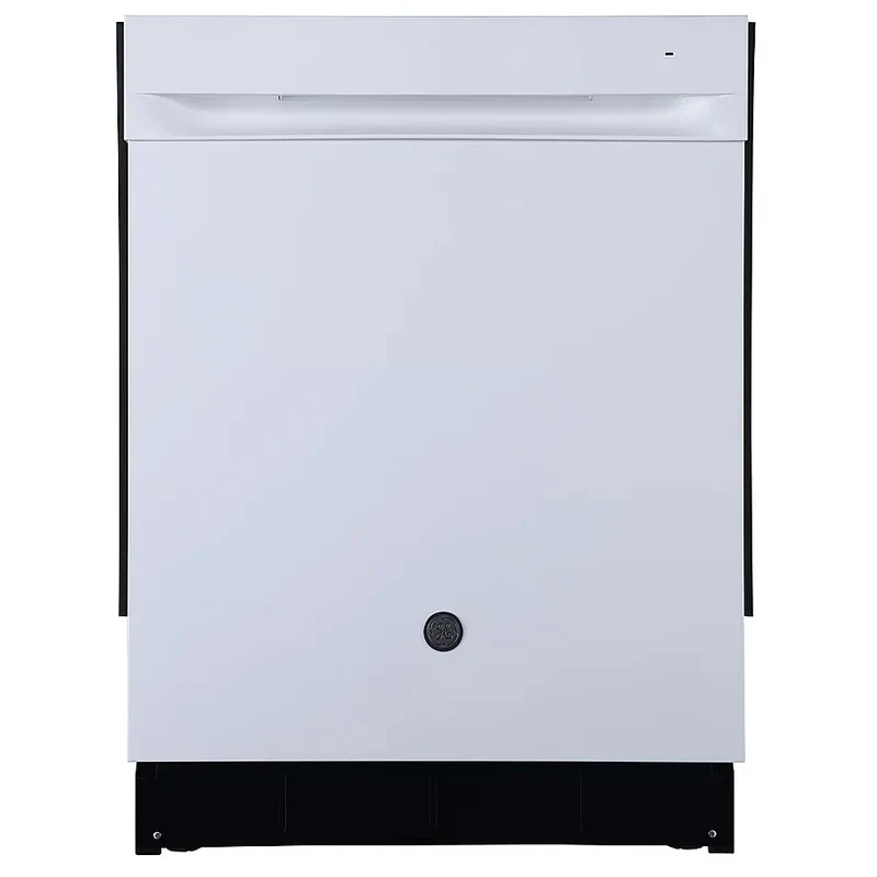 GE 24''52 dBa Lave-vaisselle à contrôle supérieur intégré avec cuve haute en acier inoxydable - Blanc - GBP534SGPWW - neuf