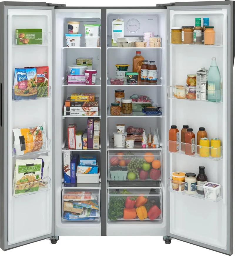 Frigidaire 36'' 21.4 pi cu Réfrigérateur - profondeur comptoir - inox - FRSG2115AV - boîte ouverte