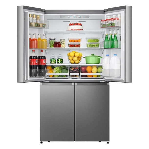 Hisense Réfrigérateur 36P 4 Portes Profondeur de Comptoir 21,5 pi³ Inox - RQ22A4CSD - Neuf