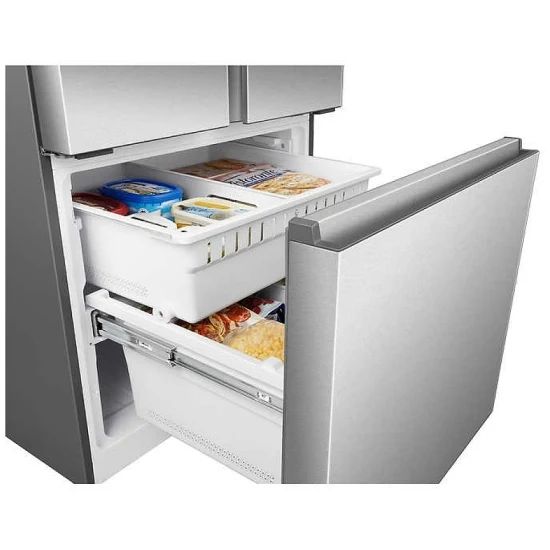 Hisense Réfrigérateur 30P Portes Françaises 20,8 pi³ Inox - RF21A3FSE - Neuf