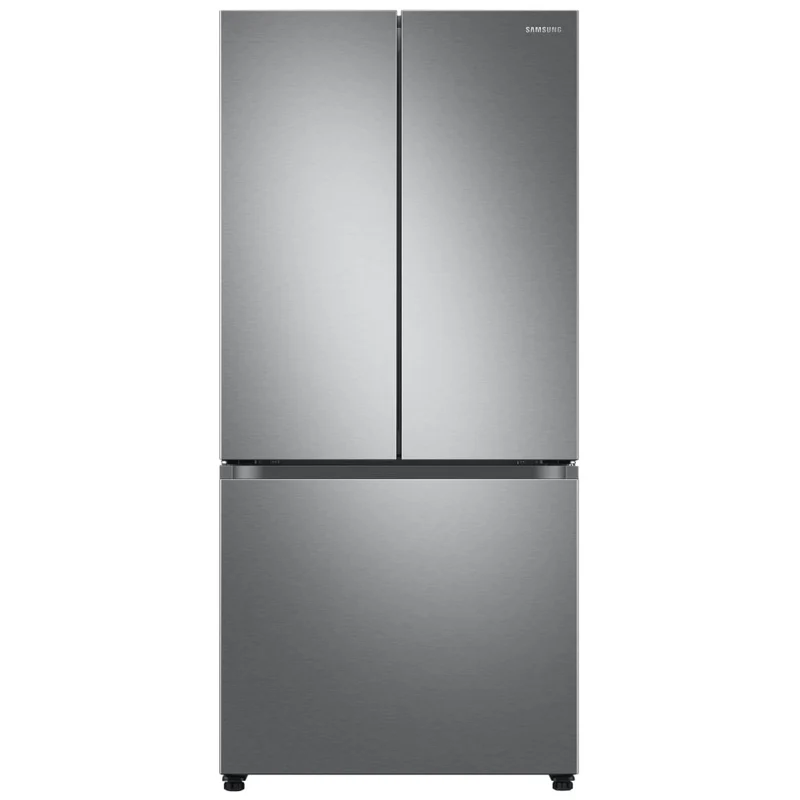 Samsung 33'' 24.5 pi. cu. réfrigérateur à 3 battants - Distributeur d'eau & glaçons - wifi - inox -RF25C5551SR - boîte ouverte
