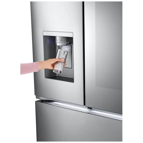 LG 36'' 26 pi cu Réfrigérateur portes francaises - Instaview - profondeur comptoir - inox - LRYKC2606S - boîte ouverte