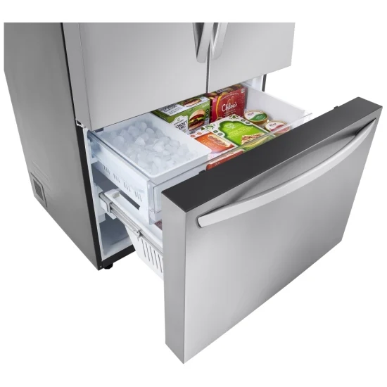 LG 36'' 31.7 pi. cu. - LRFLS3206S -Réfrigérateur à portes françaises - Inox - Boîte ouverte