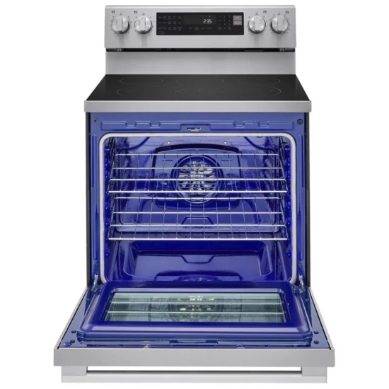 LG 30''6.3 cu. ft.LREN6325XE - Cuisinière électrique - Inox - Boîte Ouverte