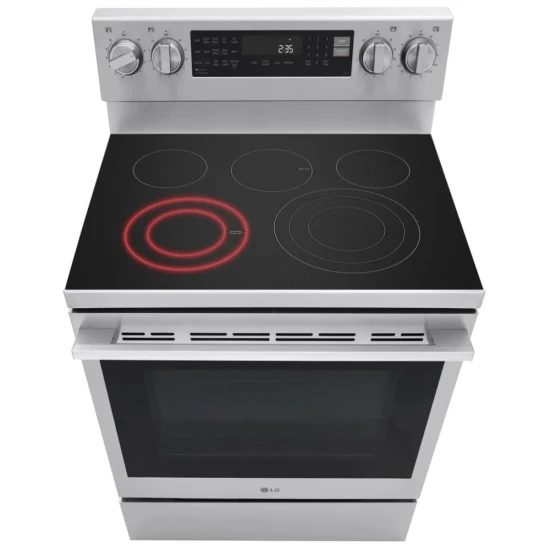 LG 30''6.3 cu. ft.LREN6325XE - Cuisinière électrique - Inox - Boîte Ouverte