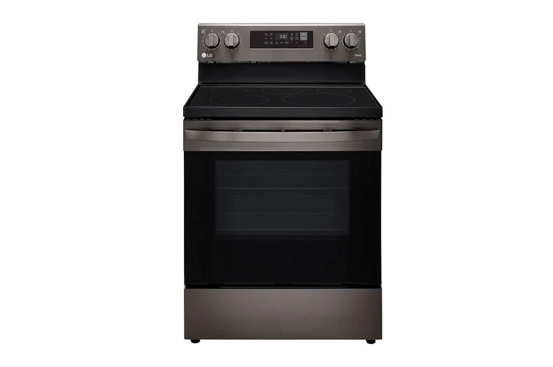 LG 30'' 6.3 pi.cu. cuisinière - 5 brûleurs - 1 Four - inox noir - LREL6323D - boîte ouverte