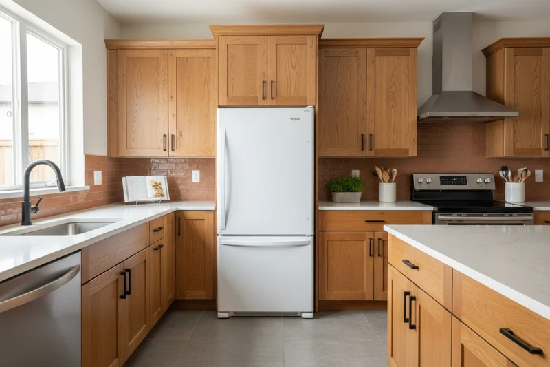 Whirlpool Réfrigérateur 30" congélateur inférieur-Blanc- reconditionné