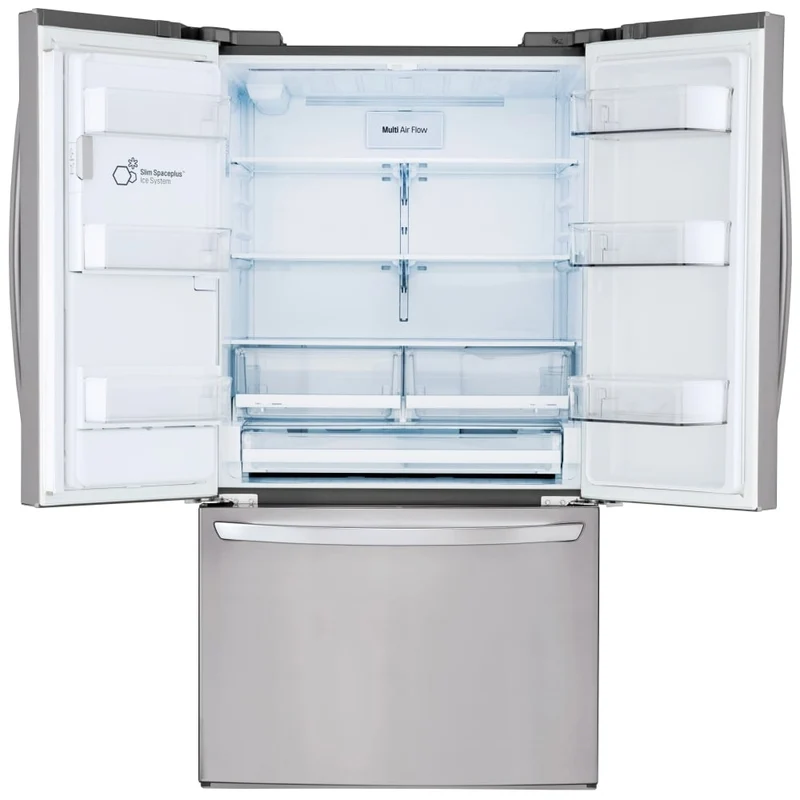 LG 36'' 28 pi cu. Réfrigérateur - Technologie ThinQMD - LRFS28XBS - Inox - Boîte Ouverte
