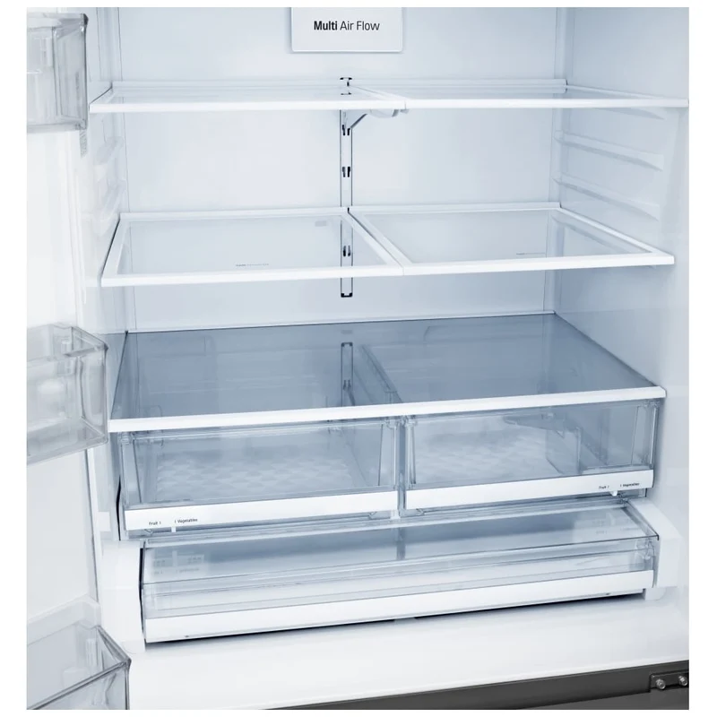 LG 36'' 28 pi cu. Réfrigérateur - Technologie ThinQMD - LRFS28XBS - Inox - Boîte Ouverte