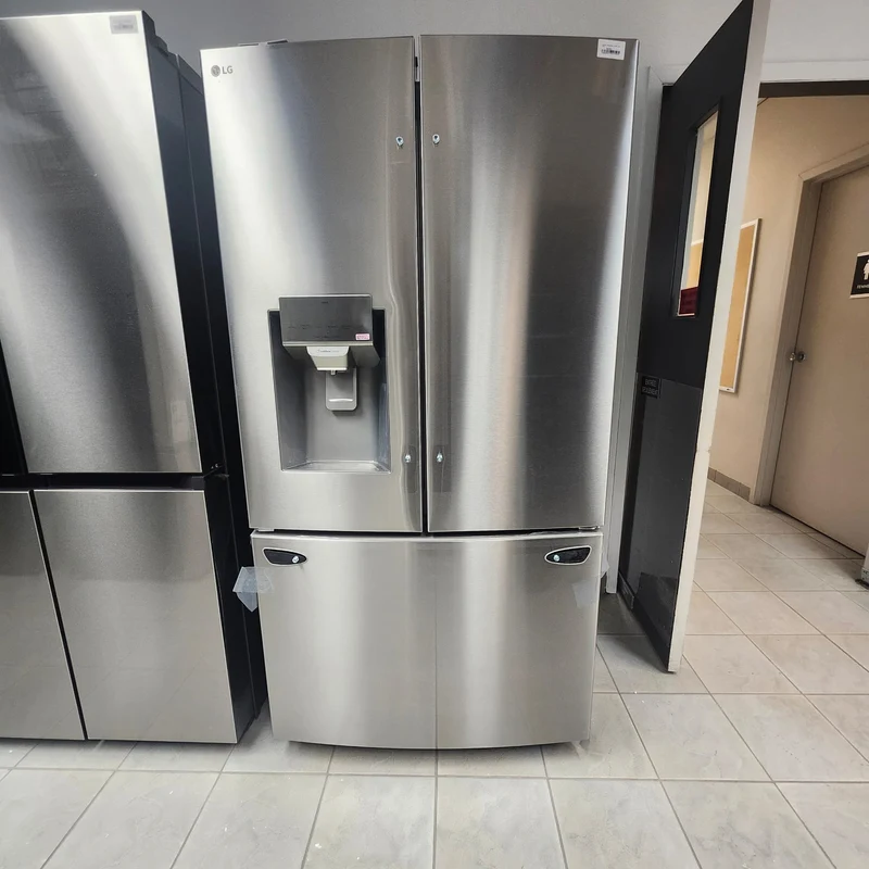 LG 36'' 28 pi cu. Réfrigérateur - Technologie ThinQMD - LRFS28XBS - Inox - Boîte Ouverte