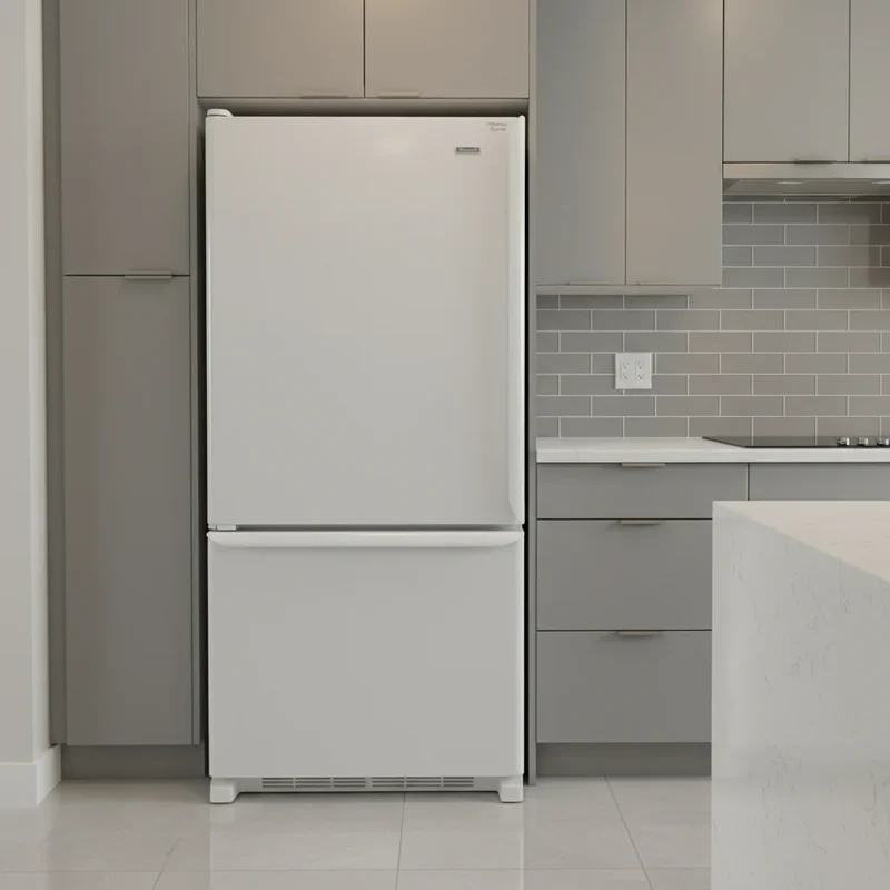 Kenmore 30'' 18.9 pi cu Réfrigérateur congélateur inférieur - blanc - reconditionné