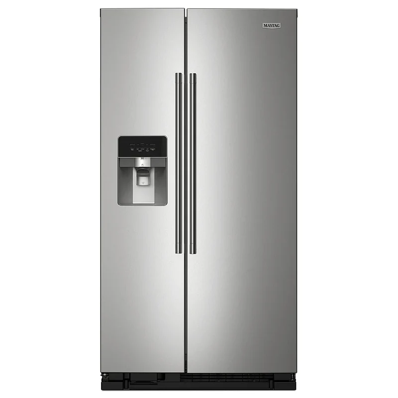 Réfrigérateur Maytag côte à côte 36p, 25 pi cu Inox - MRSF4036PZ - Boîte ouverte
