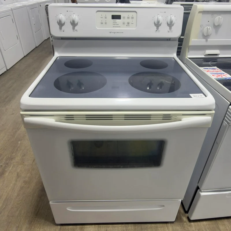 Frigidaire 30'' Cuisinière Vitrocéramique - Blanc - Reconditionné