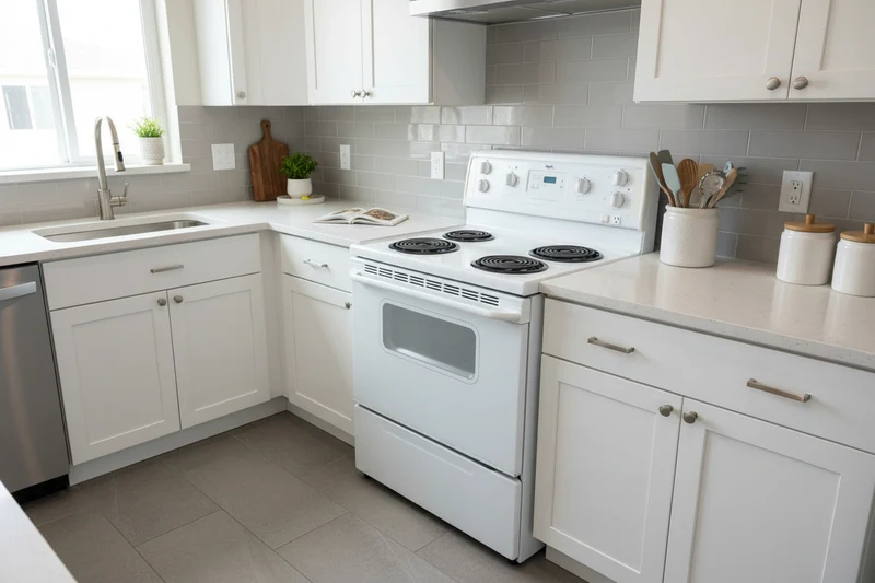 Inglis 30'' Cuisinière serpentin- blanc- reconditionné