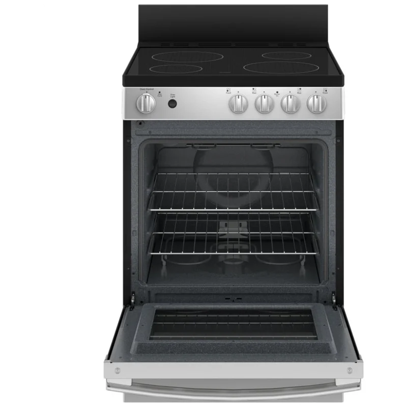 GE 24” Cuisinière électrique compacte – Inox – JCAS640RMSS – NEUF