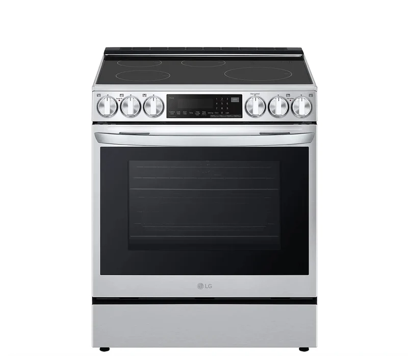 LG 30'' 6.0 pi cu Cuisinière à induction encastrable - friture à air - inox - LSIL6336F - boîte ouverte