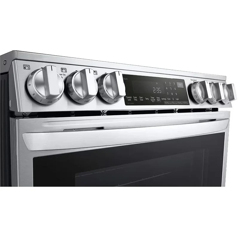 LG 30'' 6.0 pi cu Cuisinière à induction encastrable - friture à air - inox - LSIL6336F - boîte ouverte