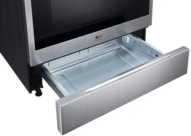 LG 30'' 6.0 pi cu Cuisinière à induction encastrable - friture à air - inox - LSIL6336F - boîte ouverte