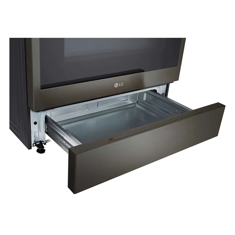 LG Cuisinière électrique encastrable 30P - Inox Noir - LSEL6333ZE - Boîte ouverte