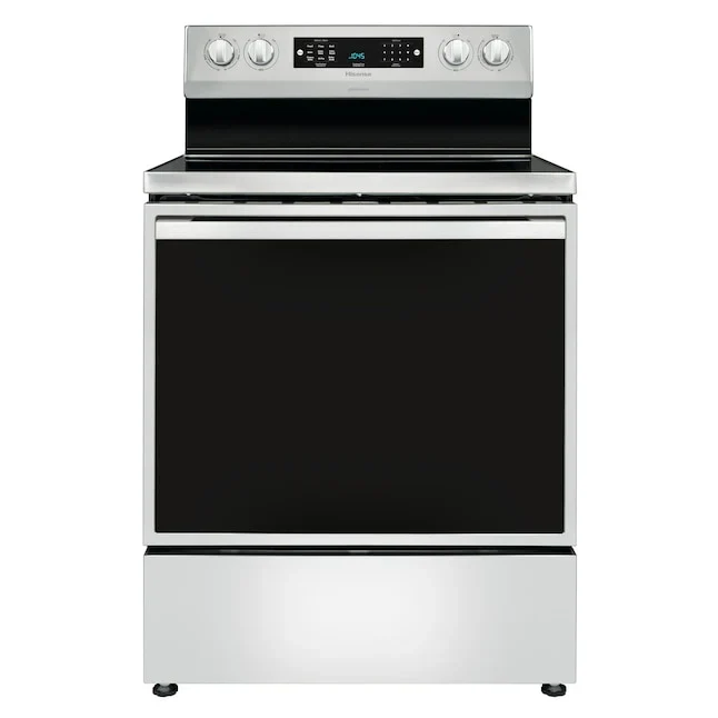 Hisense 30'' 5.8 pi Cuisinière électrique convection - inox - HBE3502CAS - Boîte ouverte
