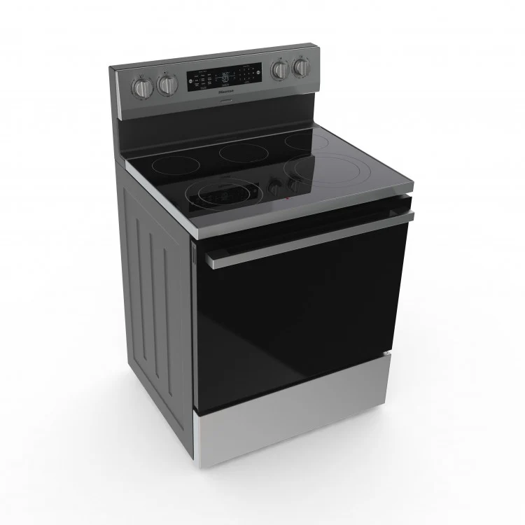 Hisense 30'' 5.8 pi Cuisinière électrique convection - inox - HBE3502CAS - Boîte ouverte