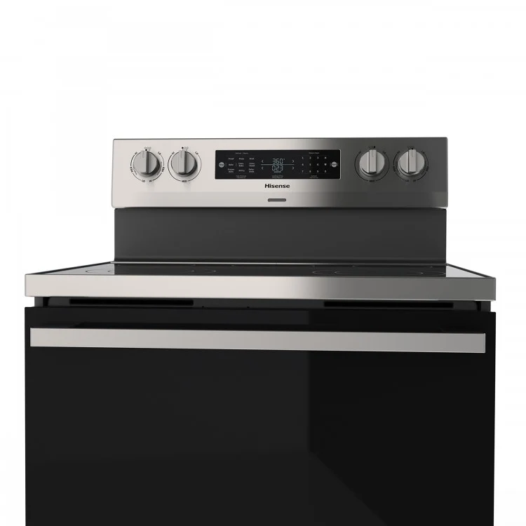 Hisense 30'' 5.8 pi Cuisinière électrique convection - inox - HBE3502CAS - Boîte ouverte