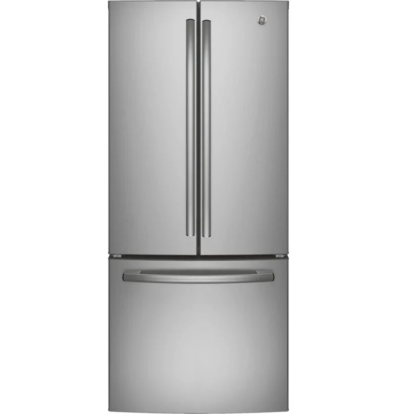 Réfrigérateur GE 30" à portes françaises, 20,8 pi - INOX - GNE21DYRKFS - boîte ouverte