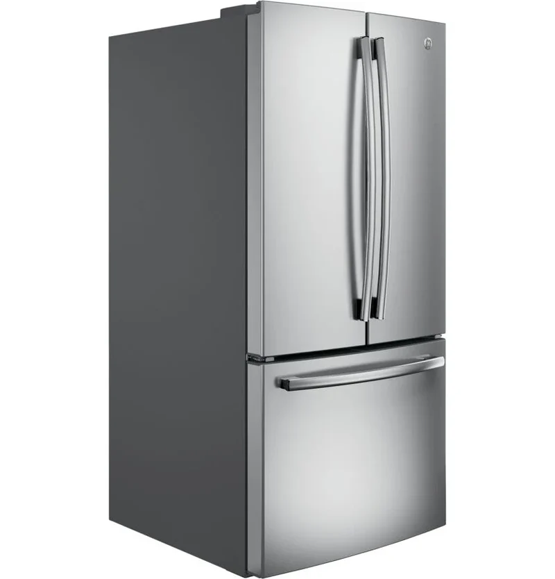 Réfrigérateur GE 30" à portes françaises, 20,8 pi - INOX - GNE21DYRKFS - boîte ouverte