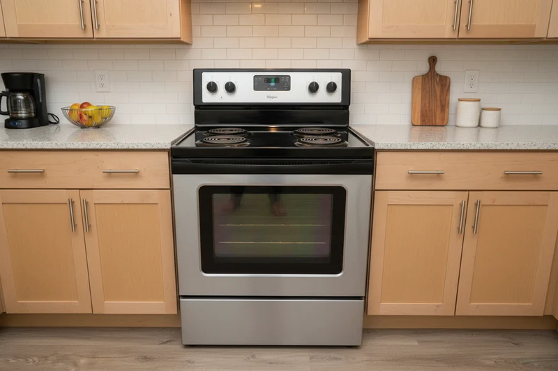 Whirlpool 30'' Cuisinière Serpentin- Inox- Reconditionnée