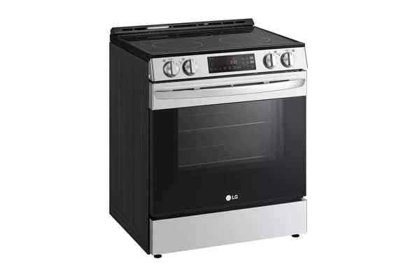 LG 30” 6.3 pi cu Cuisinière vitrocéramique – wifi - Inox – LSEL6331F – Neuf