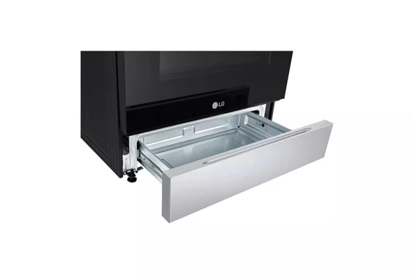 LG 30” 6.3 pi cu Cuisinière vitrocéramique – wifi - Inox – LSEL6331F – Neuf