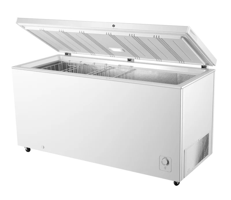 Hisense 37.9'' 17.7 pi cu Congélateur Convertible - Coffre - blanc - FC18D6CWD - boîte ouverte