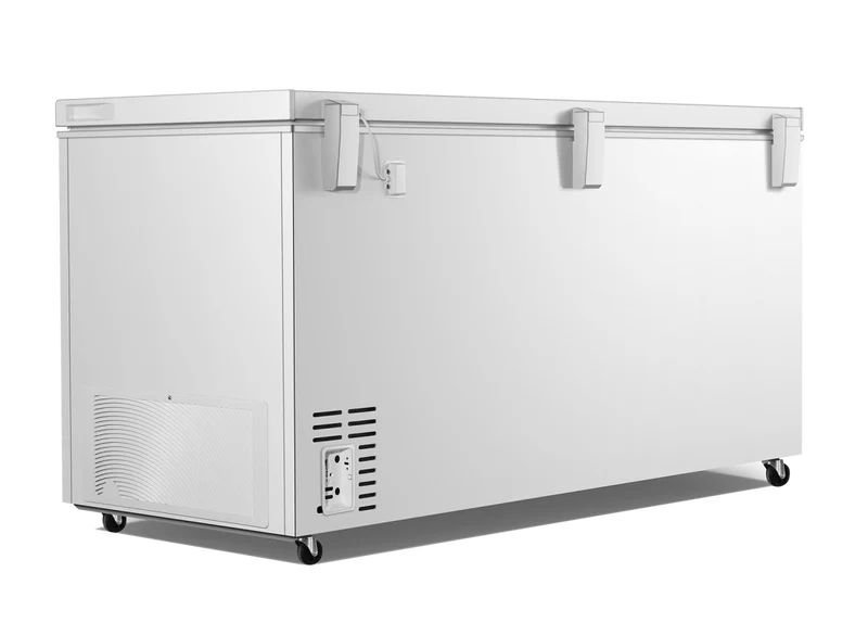 Hisense 37.9'' 17.7 pi cu Congélateur Convertible - Coffre - blanc - FC18D6CWD - boîte ouverte