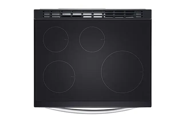 LG 30'' 6.3 pi.cu. - Cuisinière à induction - 4 brûleurs - inox - LSIL6332FE - Boîte ouverte