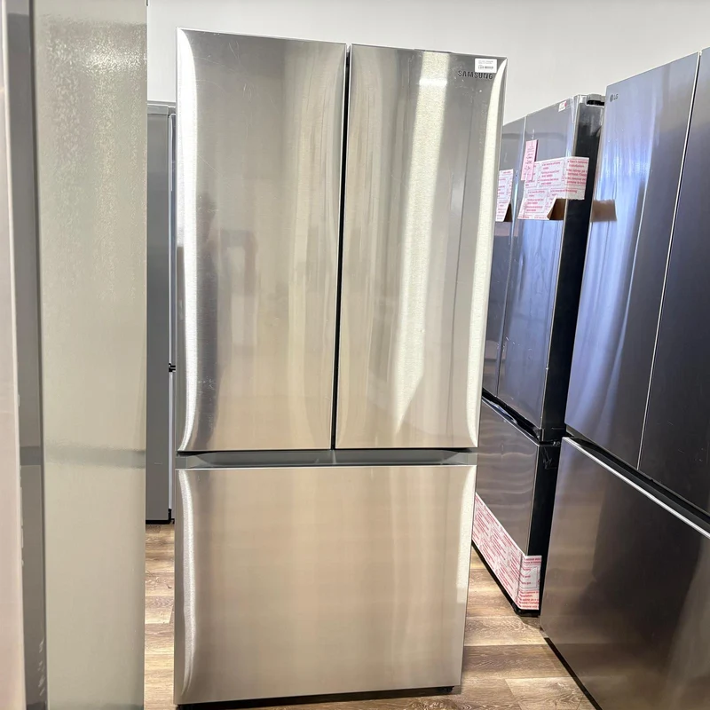 Samsung 33'' 17.5 pi cu Réfrigérateur profondeur comptoir - inox - RF18A5101S9 - boîte ouverte